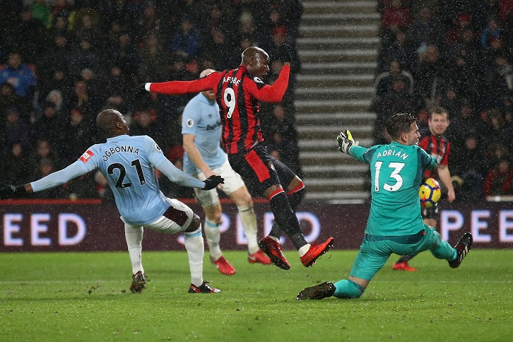 Adrian was in fine form at AFC Bournemouth on Boxing Day