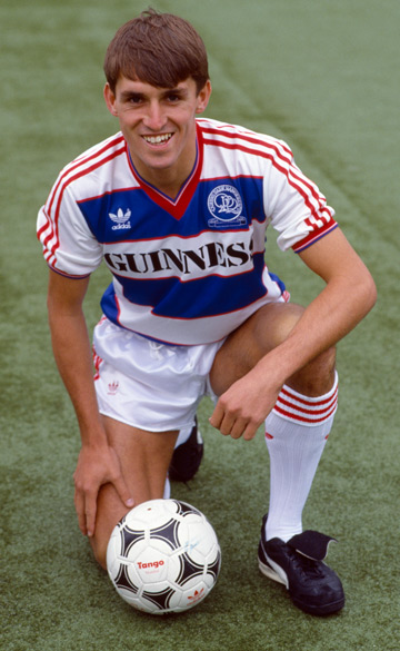 Martin Allen with Queens Park Rangers in 1985