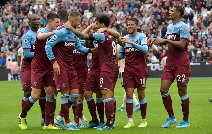 West Ham celebrate