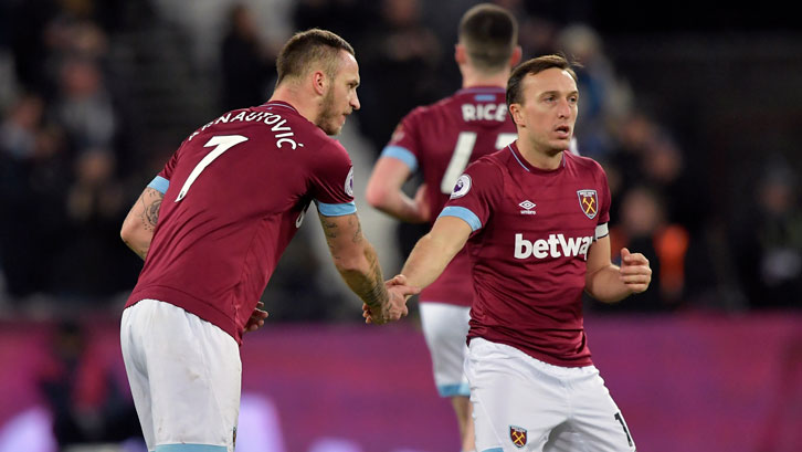 Marko Arnautovic and Mark Noble