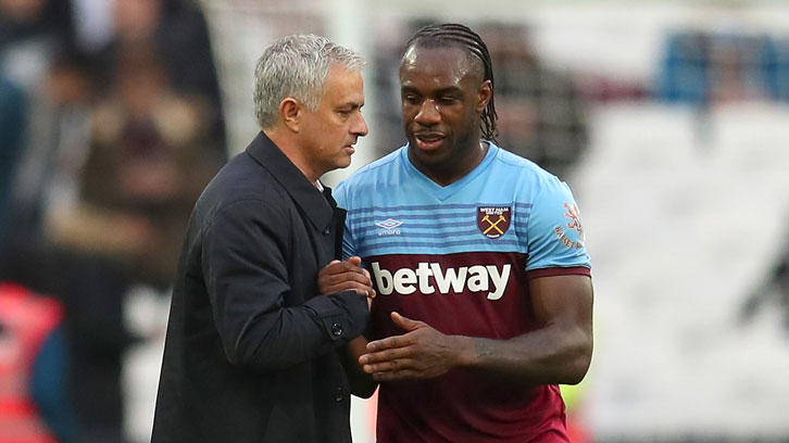 Michail Antonio returned to action with a goal
