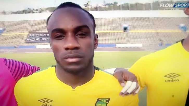 Michail Antonio made his Jamaica debut against Panama on Sunday