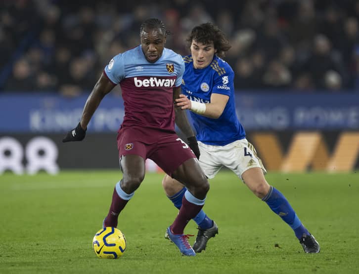 Michail Antonio faces Leicester