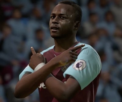 Andre Ayew on FIFA 18