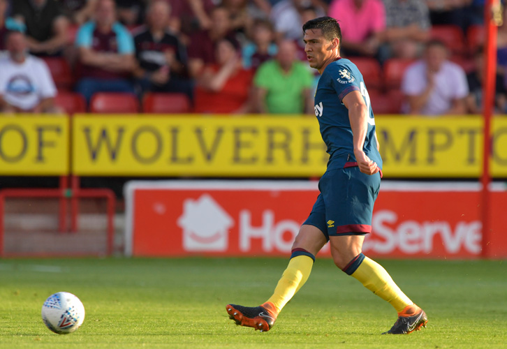 Fabian Balbuena completed a perfect 40 out of 40 attempted passes