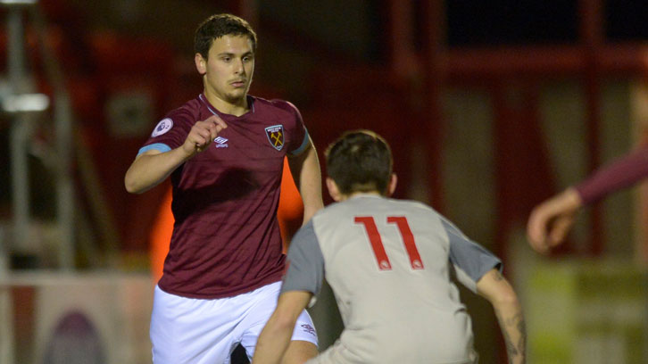 Kristijan Belic, 17, earned praise from Liam Manning for his performance against Liverpool