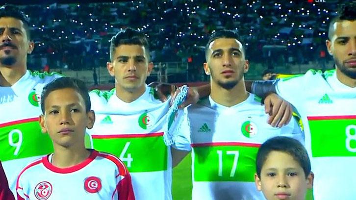 Said Benrahma in Algeria colours