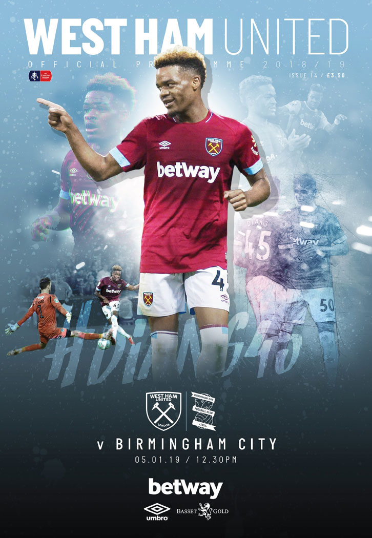 Birmingham City programme cover