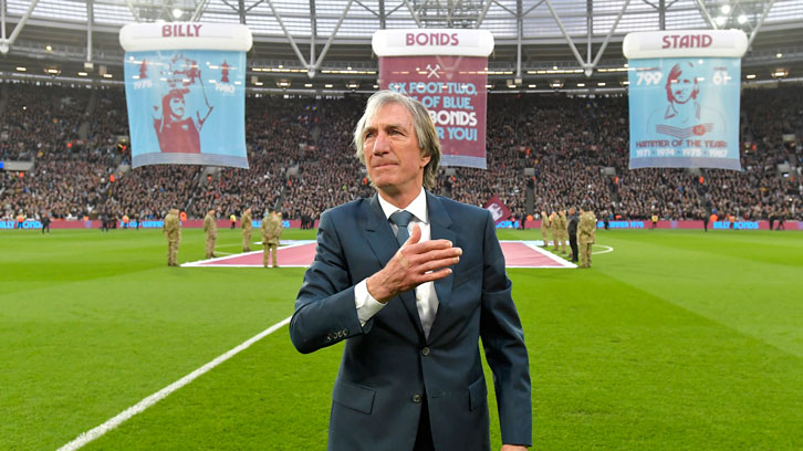 Billy Bonds at London Stadium