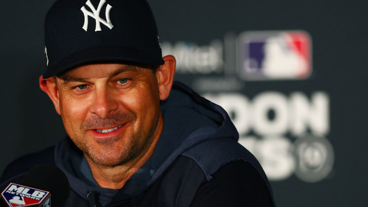 New York Yankees manager Aaron Boone and his players loved London Stadium