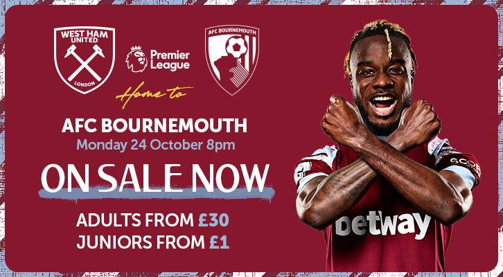 Ticket graphic for AFC Bournemouth 