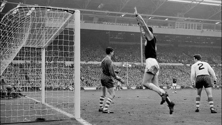 Ronnie Boyce celebrates scoring West Ham's winner at Wembley