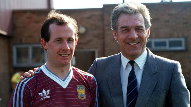 Liam Brady with John Lyall