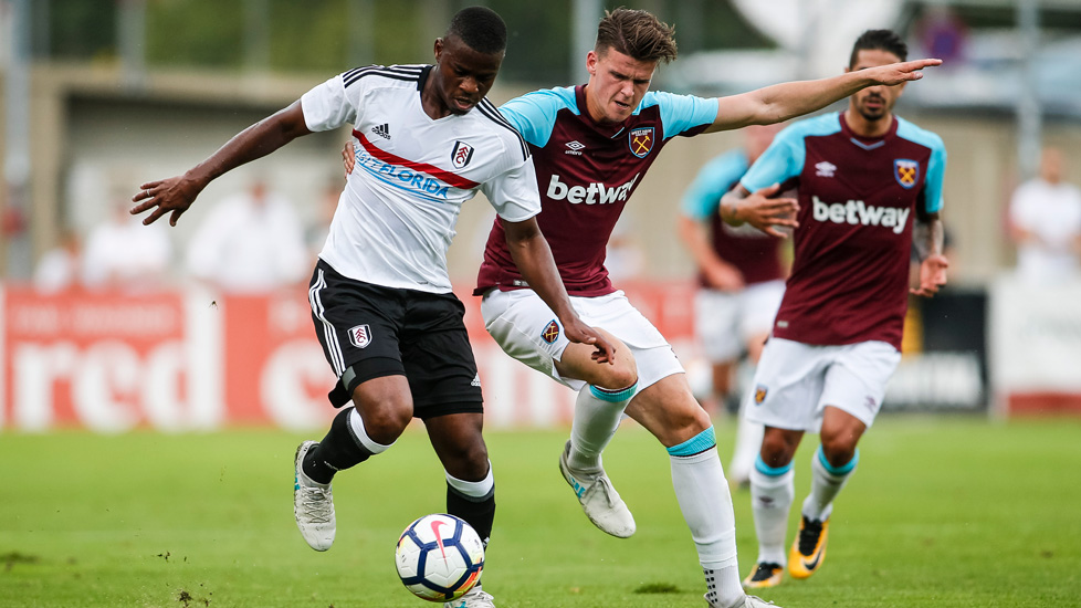 Sam Byram in action against Fulham