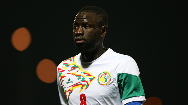 Cheikhou Kouyate in Senegal colours