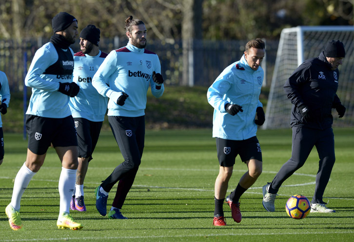 Carroll has been back in training with the first team squad