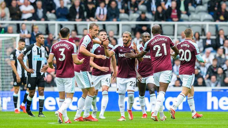 West Ham celebrate