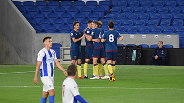 The Hammers celebrate Diangana's first half strike