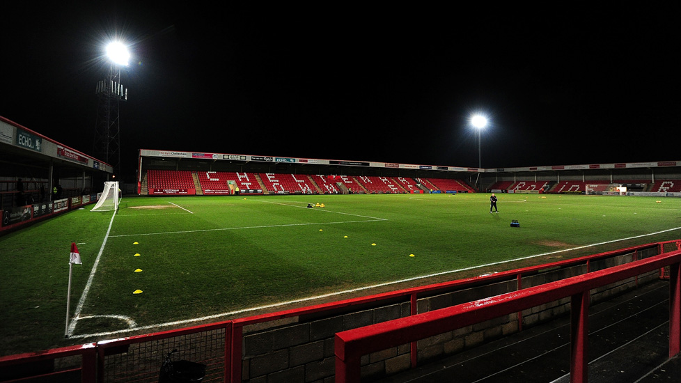 Cheltenham Town's LCI Rail Stadium