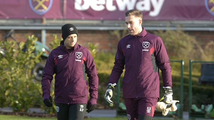 Chicharito and Adrian