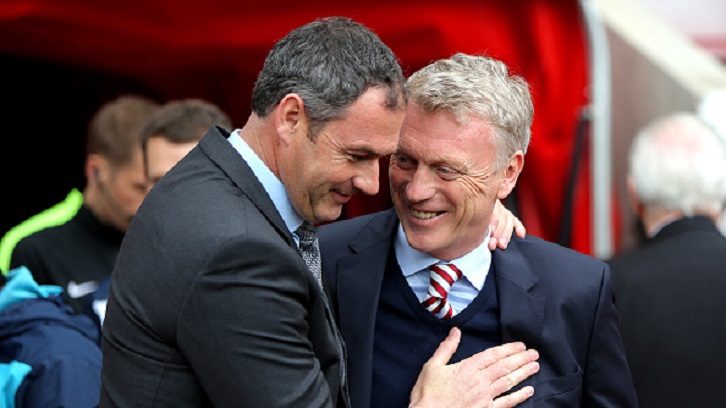 Paul Clement and David Moyes