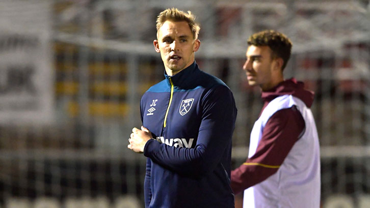 U18s coach Jack Collison