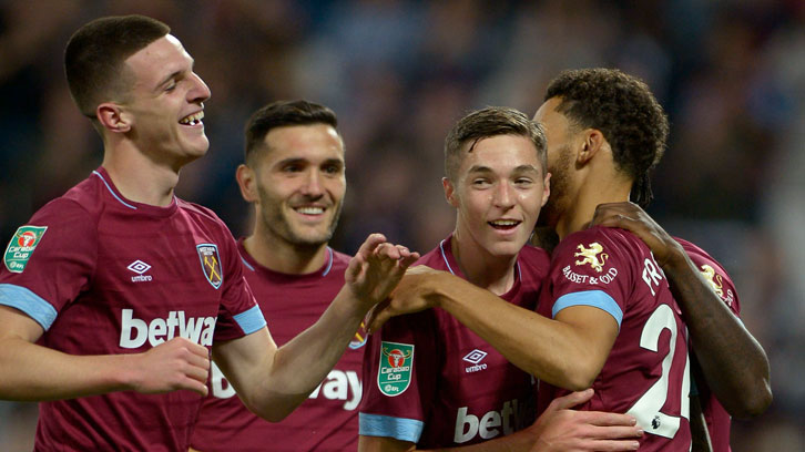 Conor Coventry made his first-team debut for the Hammers in September