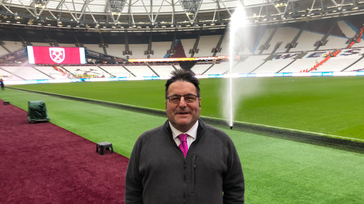 Ian Crocker at London Stadium