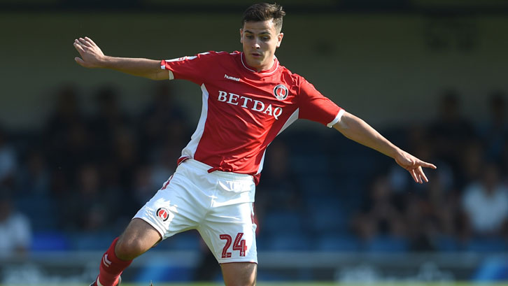 Josh Cullen in action for Charlton Athletic