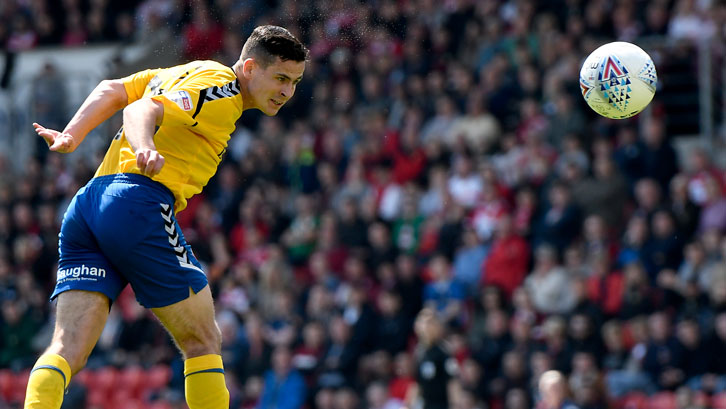 Josh Cullen in action for Charlton