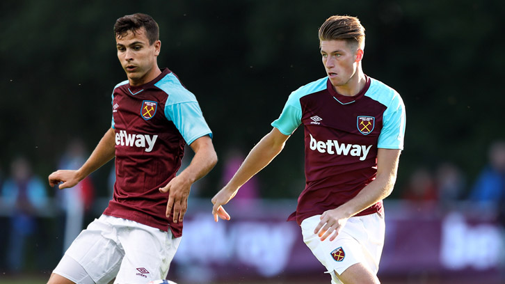 Josh Cullen and Reece Burke