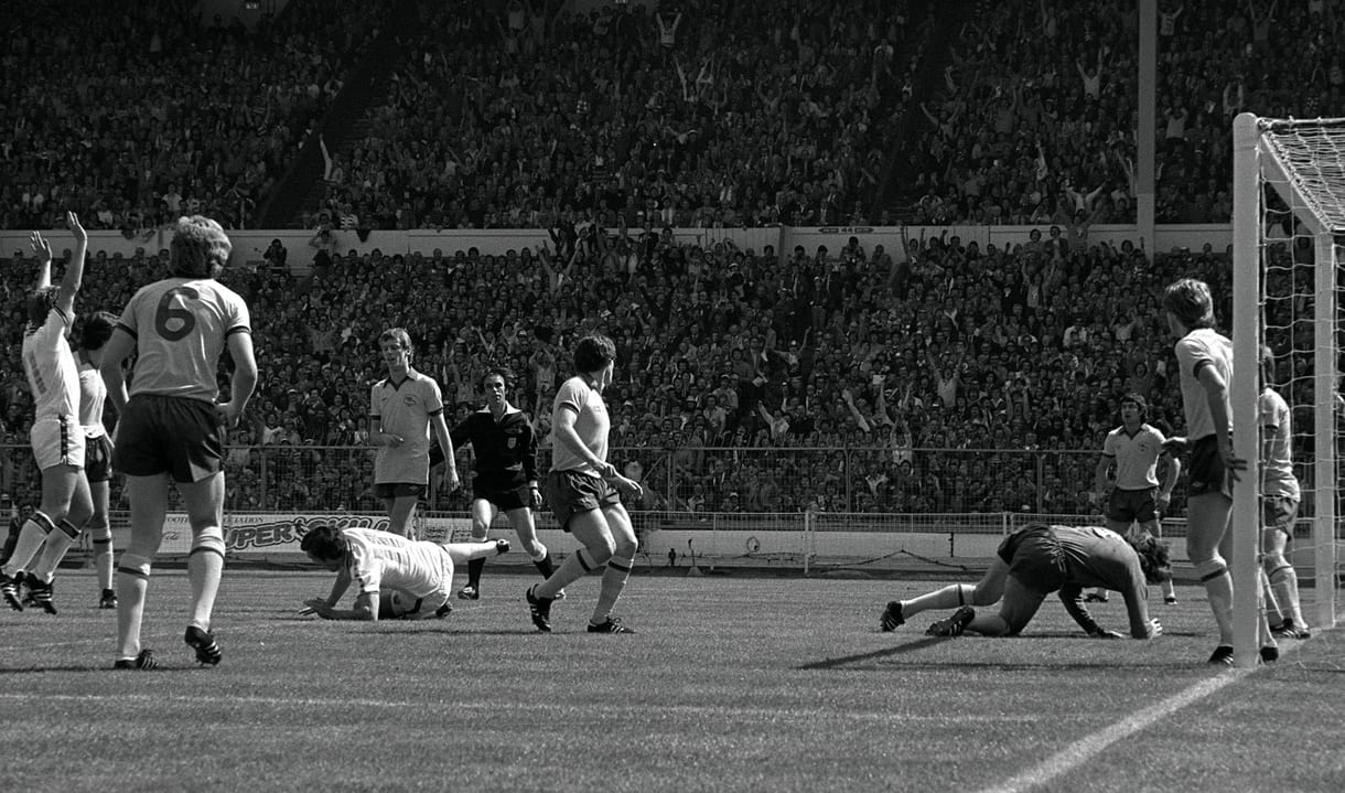 West Ham score in the 1980 FA Cup final