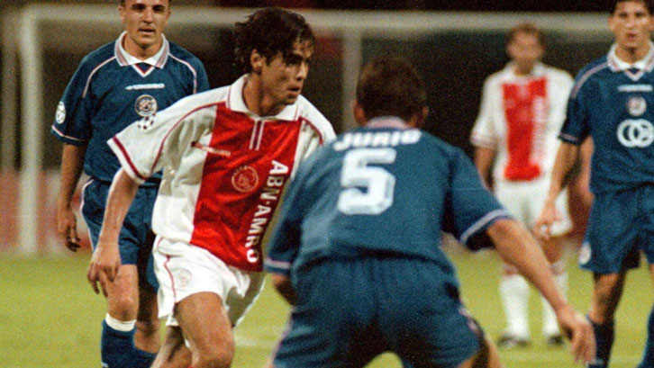 Dani in action for Ajax