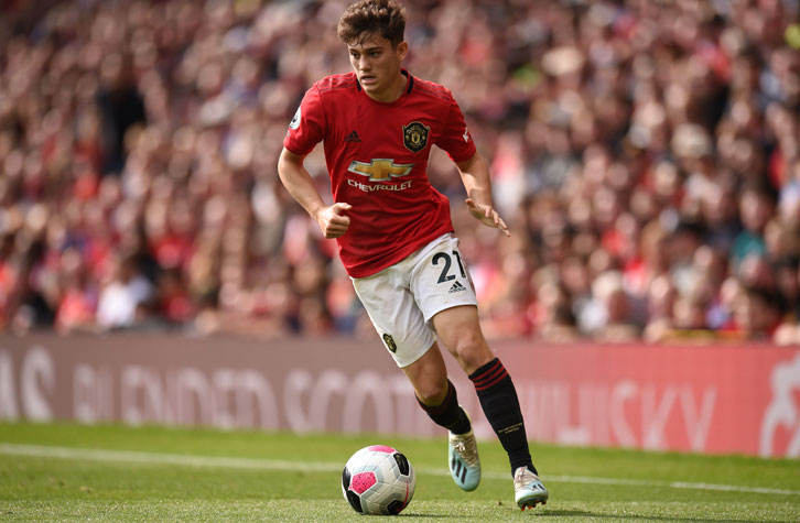 Daniel James will carry a threat for Manchester United at London Stadium