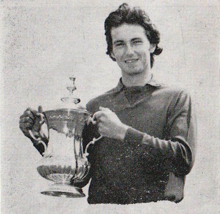 Mervyn Day with the FA Cup