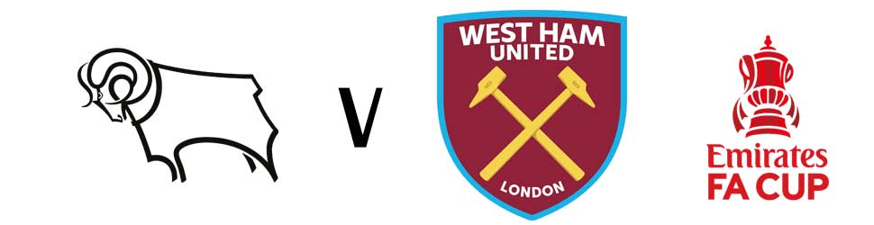 Derby County Vs West Ham Prediction and Betting Tips