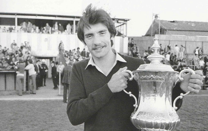 Alan Devonshire returned to non-league Southall with the FA Cup in 1980