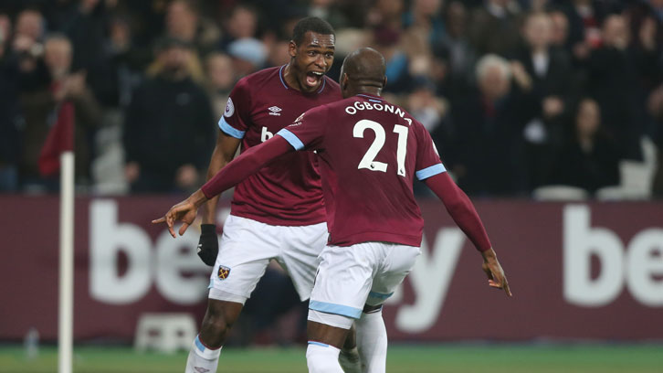 The manager hailed the form of centre-backs Issa Diop and Angelo Ogbonna