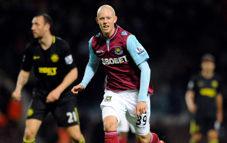 Dylan Tombides in action on his debut