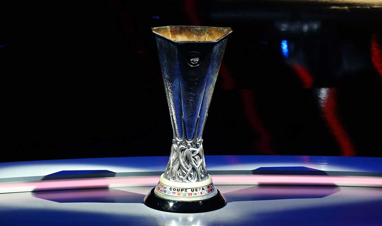 The Europa League trophy