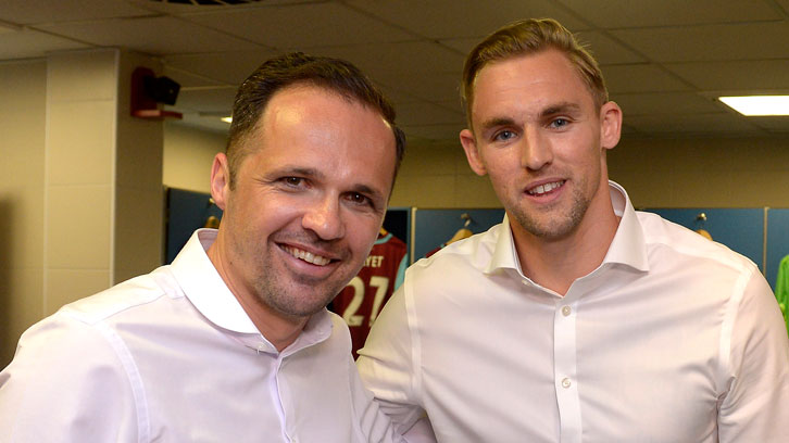 Matty Etherington has followed in Jack Collison's footsteps by becoming Peterborough United's U18 coach