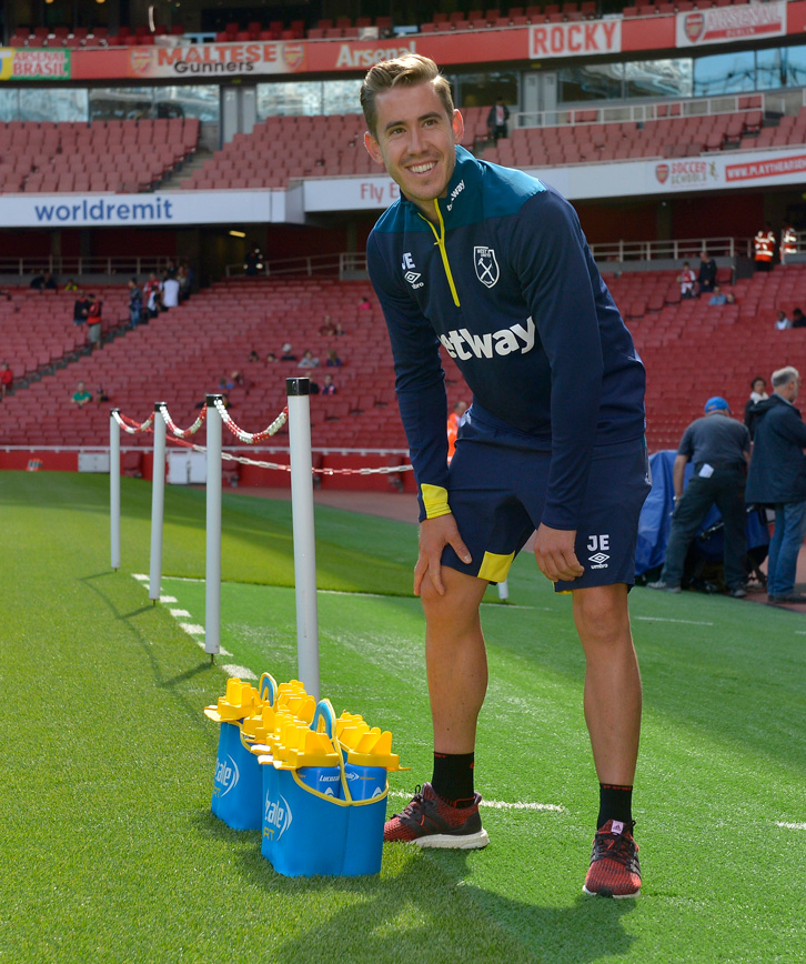 Josh Ewens prepares for an away match at Arsenal