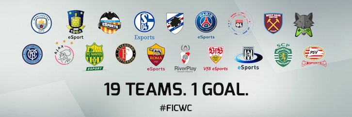 The teams represented at this weekend's FICWC