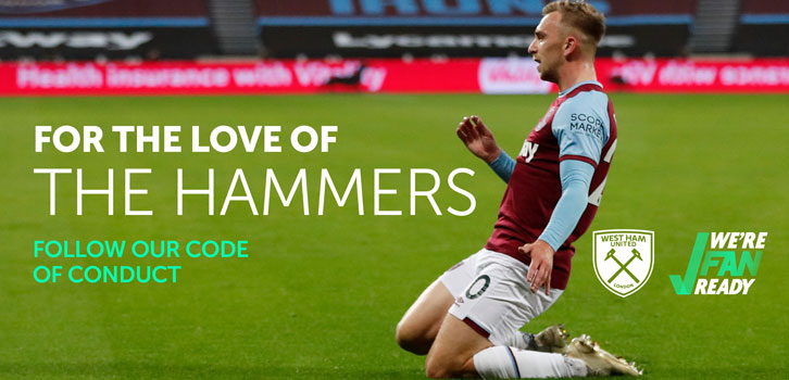 West Ham United proud to join ‘For the Love of Sport’ campaign