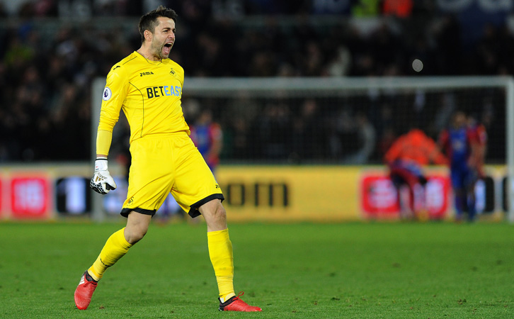 Lukasz Fabianski excelled during four seasons at Swansea City