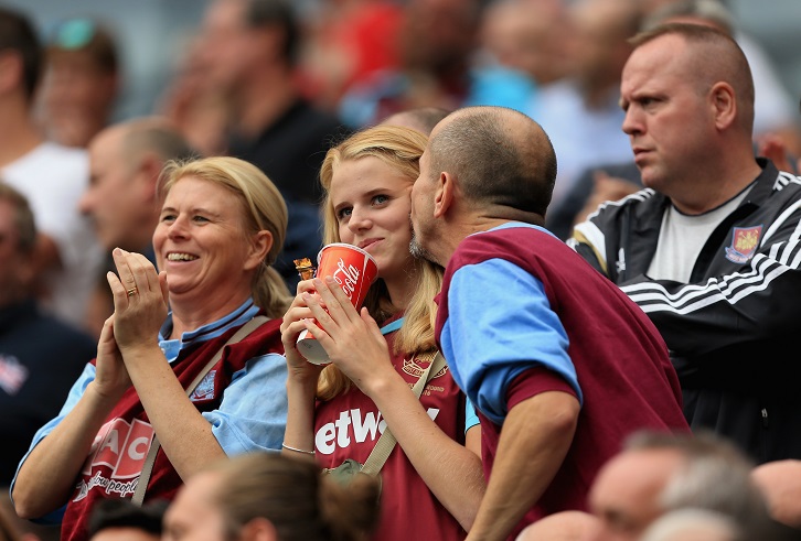 West Ham United supporters