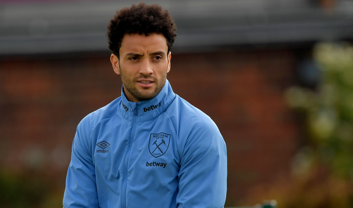 Felipe Anderson in training