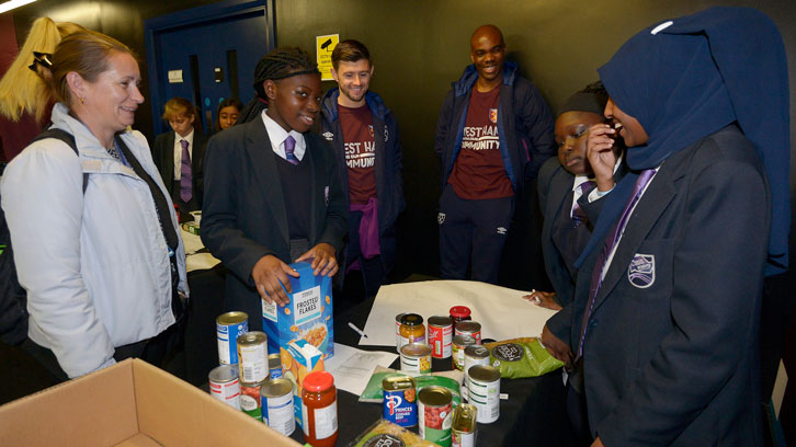 Joint-Chairman David Sullivan makes £25k donation to help combat child food poverty