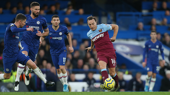 Noble retains possession at Stamford Bridge
