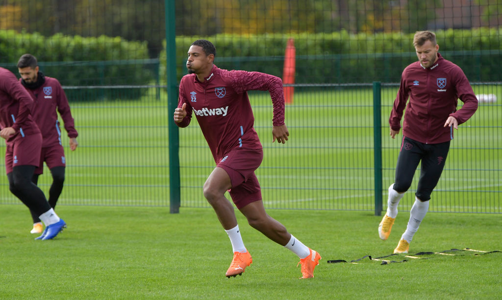 Seb Haller in training